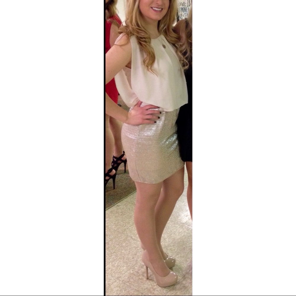 Champagne Party Dress